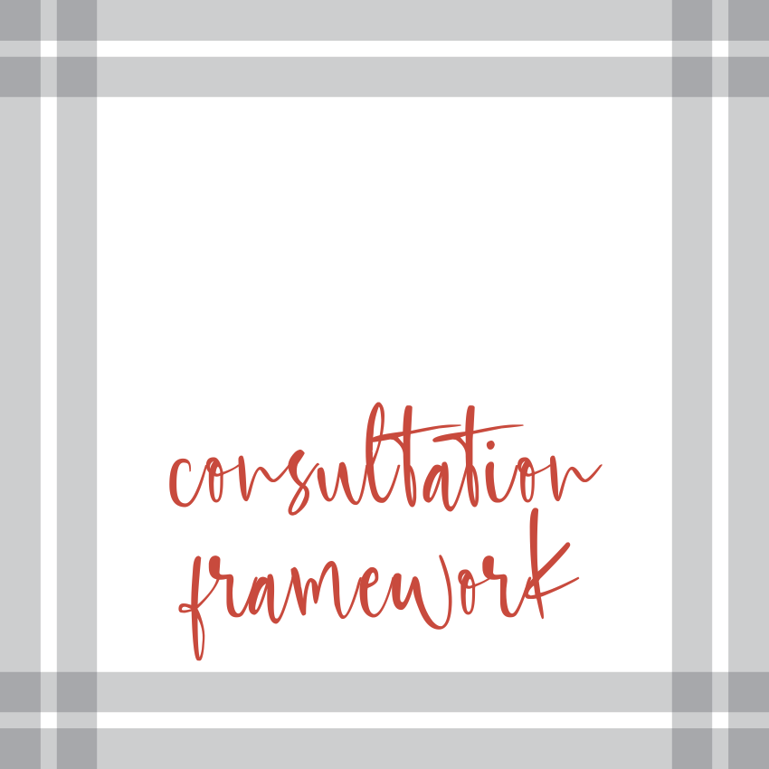 bridal HMUA consultation framework checklist